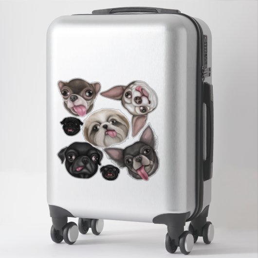 Derpy-Jungtiere Aufkleber (Koffer)