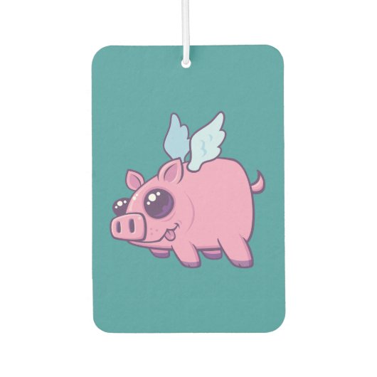 Derpy Kawaii Fliegendes Ferkel Cutie Autolufterfrischer (Vorderseite)