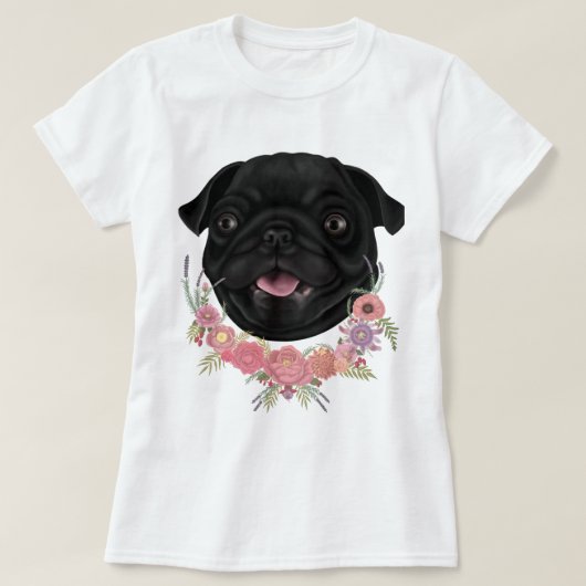 Derpy Mops T-Shirt (Design vorne)