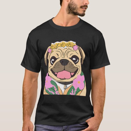 Derpy Mops T-Shirt (Vorderseite)