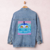 Derpy Tiger K Pop Denim Jacket Jeansjacke (Hangar)