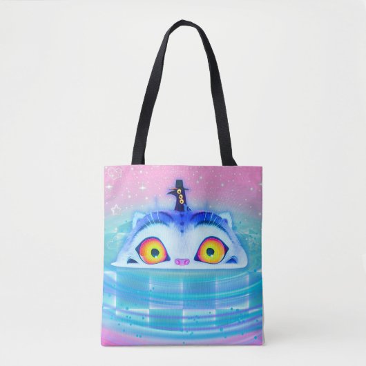 Derpy Tiger K Pop Tragetasche Tasche (Vorderseite)