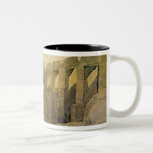 Derr, Ägypten, 1867 (w/c auf Papier) Zweifarbige Tasse