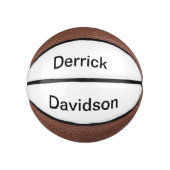 Derrick Davidson Basketball (Vorderseite)