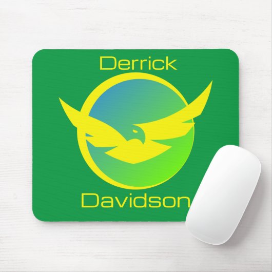 Derrick Davidson Mouse Pad Mousepad (Mit Mouse)