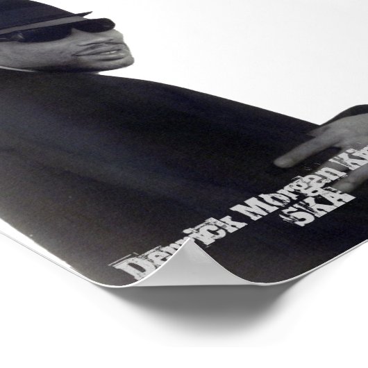 Derrick Morgan Pie Poster (Ecke)