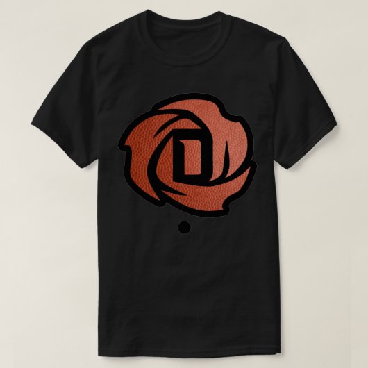 Derrick Rose Basketball Texture T-Shirt (Design vorne)