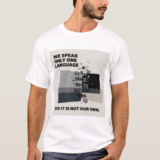 Derrida "Monolingualismus" #2 T-Shirt
