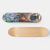 DERRY AUSTIN 7 3/4" Skateboard Deck (Horizontal)