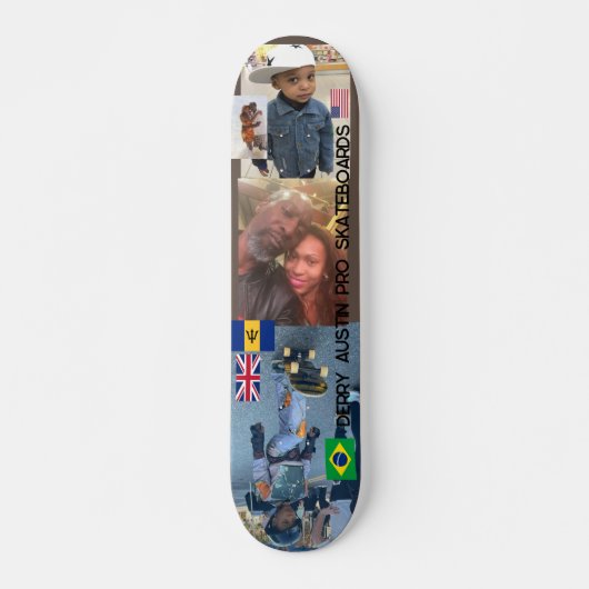 DERRY AUSTIN 7 3/4" Skateboard Deck (Vorne)