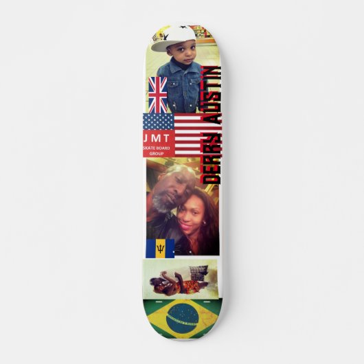 DERRY AUSTIN 7 3/4" Skateboard Deck (Vorne)