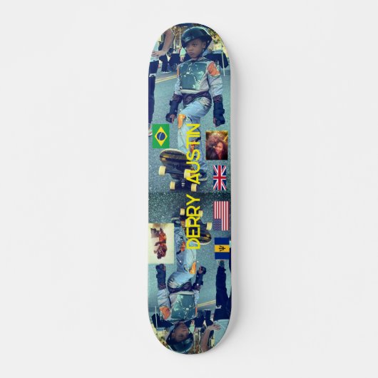 DERRY AUSTIN 7 3/4" Skateboard Deck (Vorne)