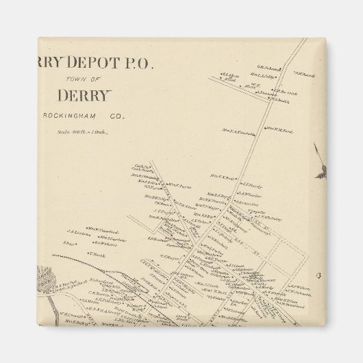 Derry Depot PO Magnet (Vorne)