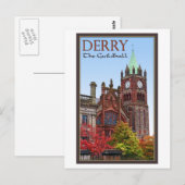 Derry - Die Guildhall Postkarte (Vorne/Hinten)
