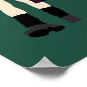 Derry Girls minamilistische Kunst Poster (Ecke)