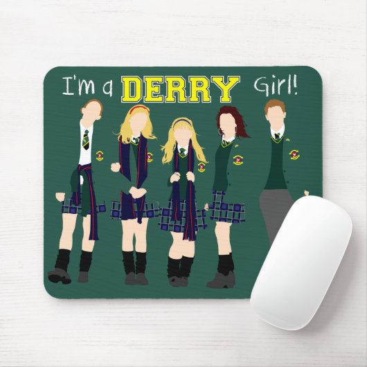 Derry Girls Mousepad (Mit Mouse)