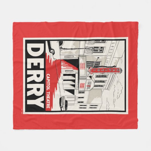 Derry Hauptstadt Theater Fleecedecke (Vorderseite (Horizontal))