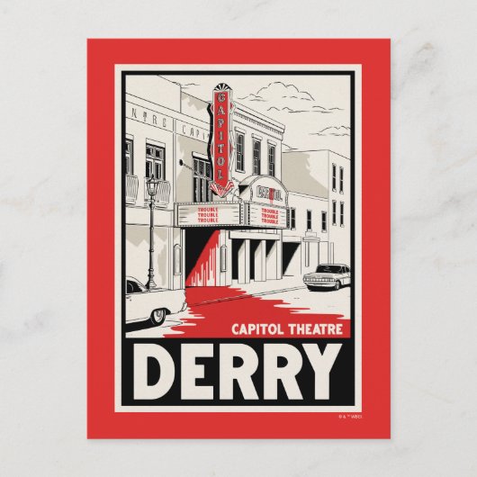 Derry Hauptstadt Theater Postkarte (Vorderseite)