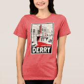 Derry Hauptstadt Theater Tri-Blend Shirt (Vorderseite)