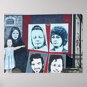 Derry/Londonderry Nordirland Die Probleme Poster