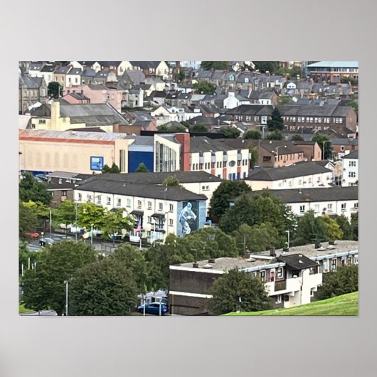 Derry/Londonderry Nordirland Europa Poster (Vorne)