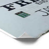 Derry/Londonderry Nordirland Europa Poster (Ecke)