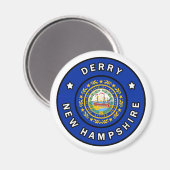 Derry New Hampshire Magnet (Vorderseite/Rückseite)