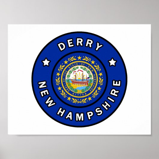 Derry New Hampshire Poster (Vorne)