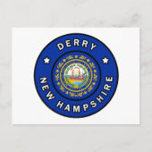 Derry New Hampshire Postkarte (Vorderseite)