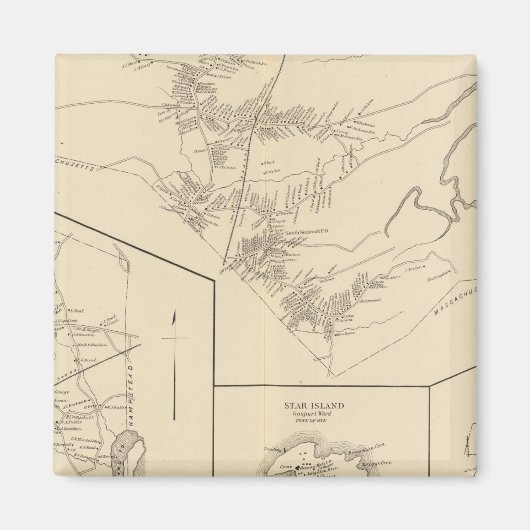 Derry, Seabrook, Roggen Magnet (Vorne)