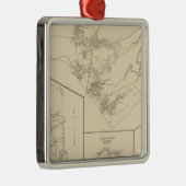 Derry, Seabrook, Rye Ornament Aus Metall (Rechts)