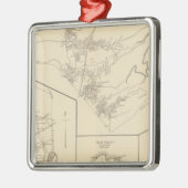 Derry, Seabrook, Rye Ornament Aus Metall (Links)