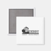Derry Sewer Department Magnet (Vorderseite/Rückseite)