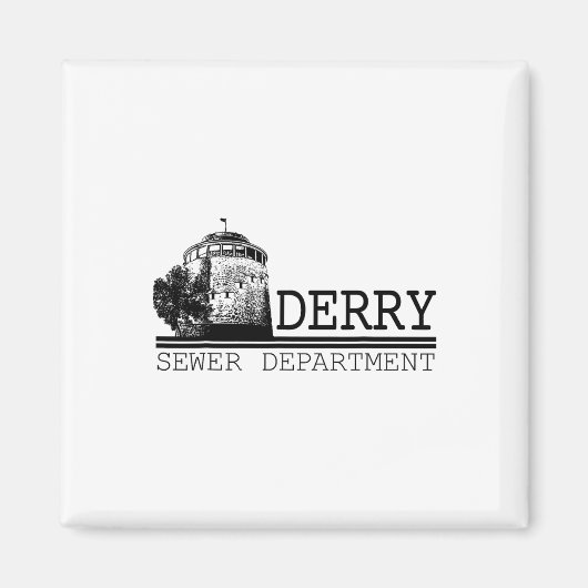 Derry Sewer Department Magnet (Vorne)