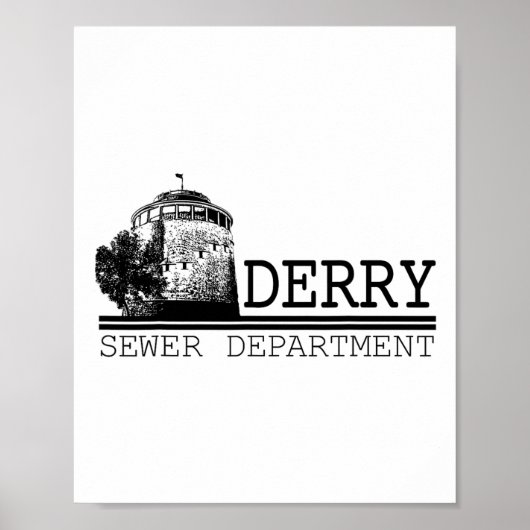 Derry Sewer Department Poster (Vorne)