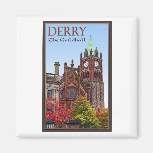 Derry - The Guildhall Magnet (Vorne)