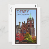 Derry - The Guildhall Postkarte (Vorne/Hinten)