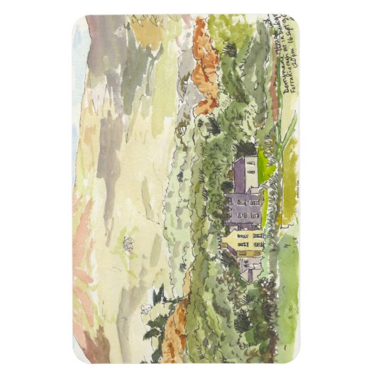 Derrynane House Kühlschrankmagnet Magnet (Vertikal)