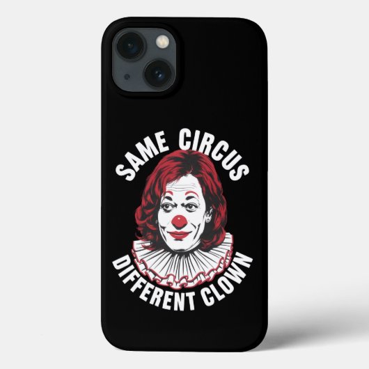 Derselbe Circus Different Clown Anti Kamala 2024 Case-Mate iPhone Hülle (Rückseite)