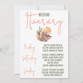 Derselbe Cowboy für immer! Bachelorette Weekend Pa Einladung (Rückseite)