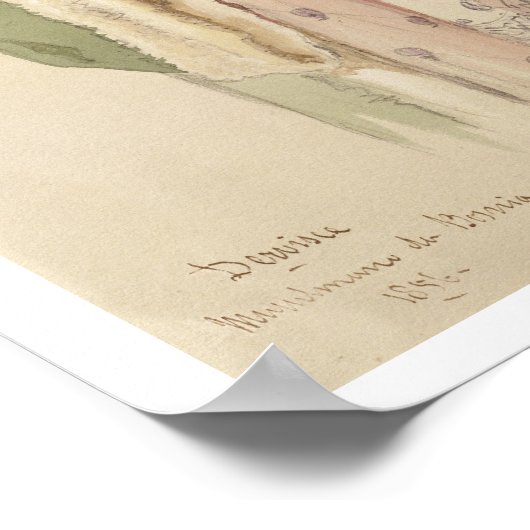 Dervish - aus Bosnien Poster (Ecke)