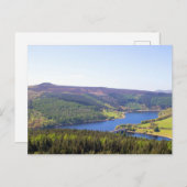Derwent Reservoir, Derbyshire, England Postkarte (Vorne/Hinten)