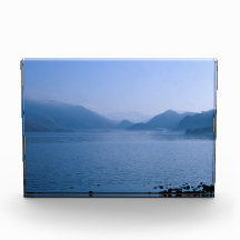 Derwent Water Cumbria England Card Poster