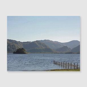 Derwent Water Cumbria England Magnetkarte