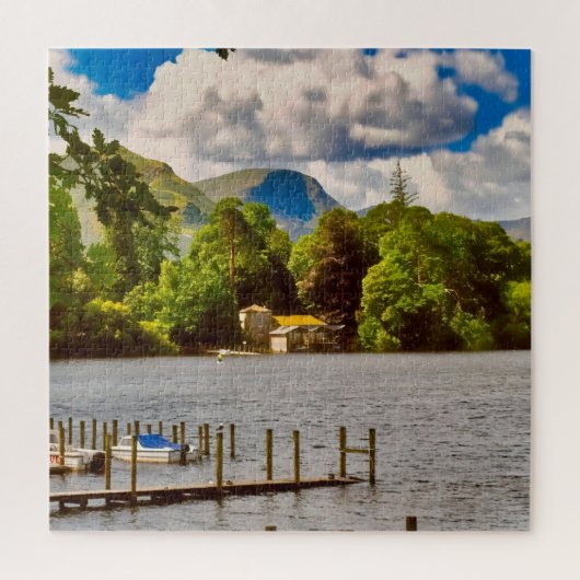 Derwent Water in Cumbria Puzzle (Vertikal)