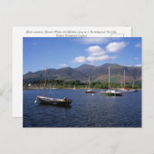 Derwent Water und Skiddaw Postkarte (Vorne/Hinten)