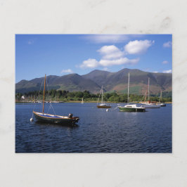 Derwent Water und Skiddaw Postkarte