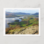 Derwent Water von Walla Crag Postkarte (Vorderseite)