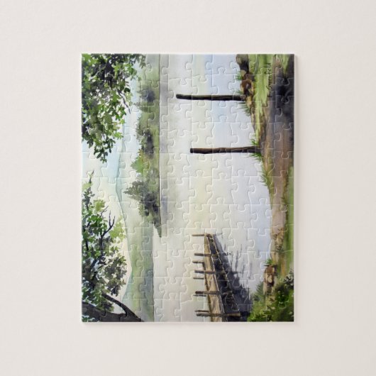 Derwentwater Lake District Cumbria Puzzle (Vertikal)