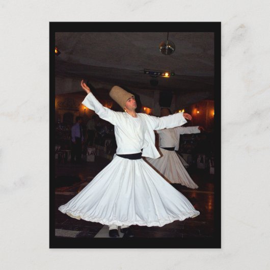 Derwish Danser Postkarte (Vorderseite)